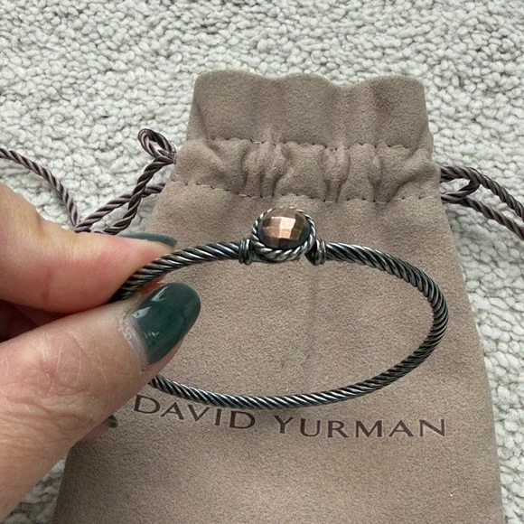 David Yurman Twisted Cable Bracelet - Picture 2 of 9